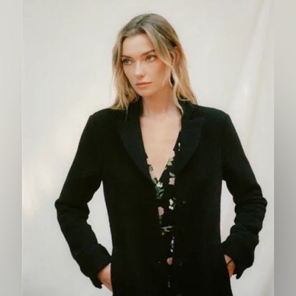 Christy Dawn Vera Coat Noir Wool XXS - Picture 2 of 13